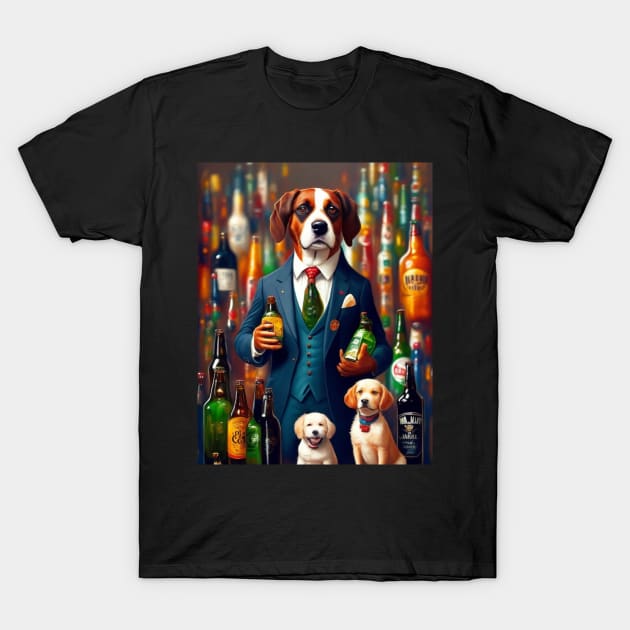 The Dogfather T-Shirt by meltubs76